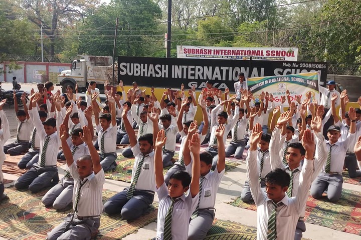 Subhash International School-Yoga