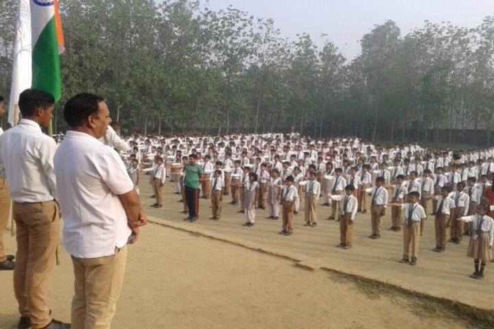 M R S Memorial School-Morning-Assembly