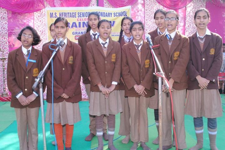 MS Heritage School - Singing Event
