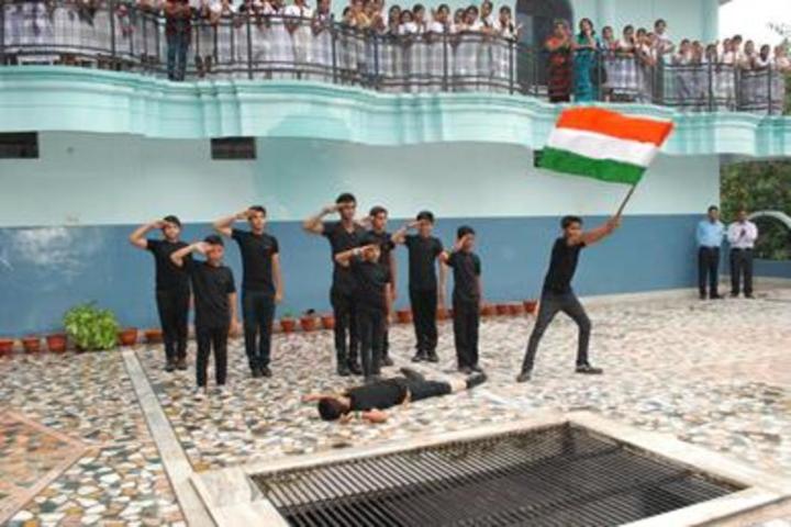 M V Convent Inter College-Republic Day Celebrations