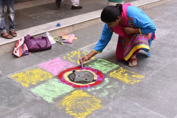M G Convent School-Art Event
