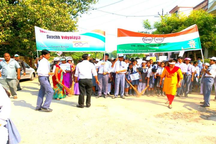 M G Convent School-Swach Bharat
