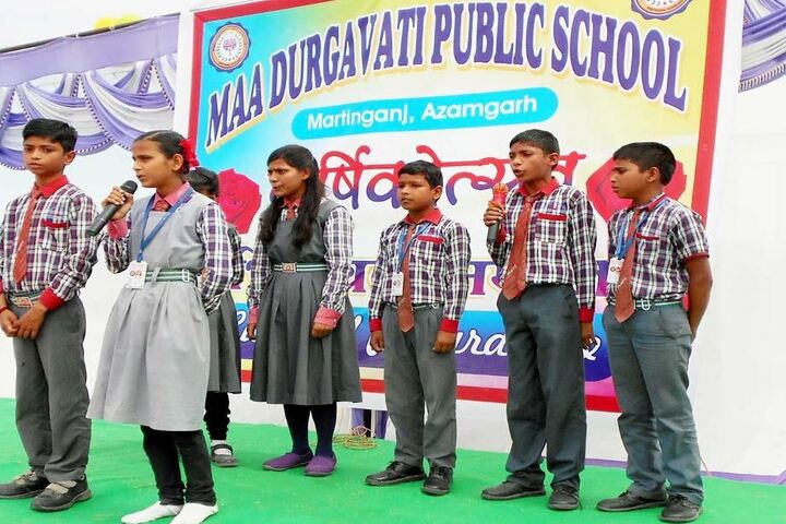 Maa Durgavati Public School-Group Singing