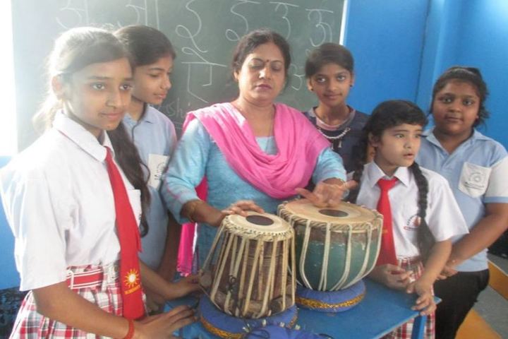 Madhav Rao Scindia Public School-Music Class