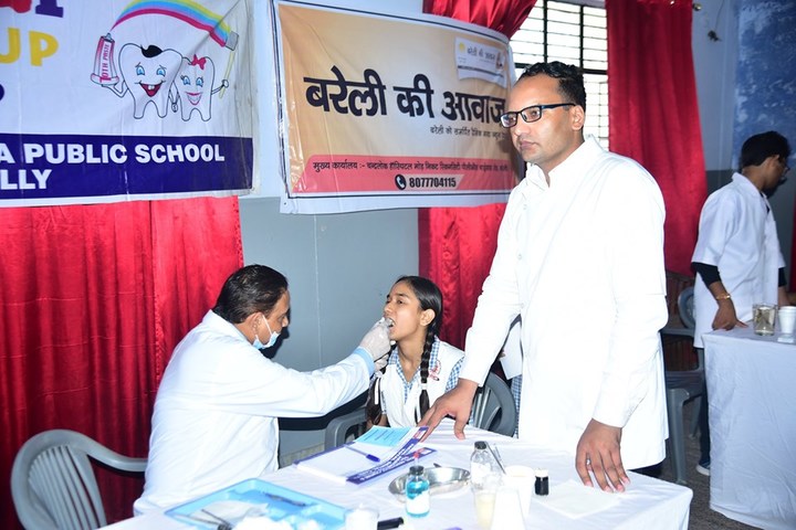 Madhavrao Scindia Public School-Health Camp