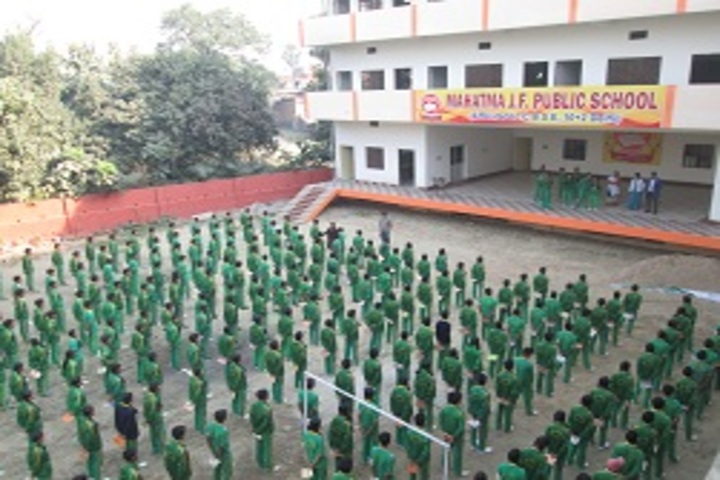 Mahatma J.F. Public School-Assembly