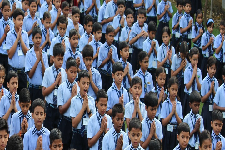 Mahi International School-Assembly