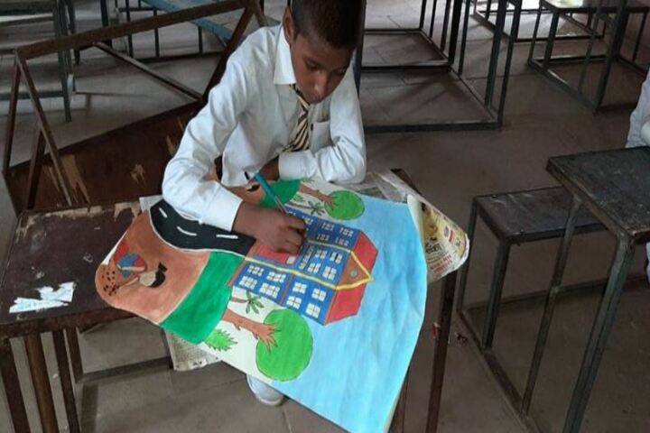 Mahtabrai UM Vidyalaya-Drawing