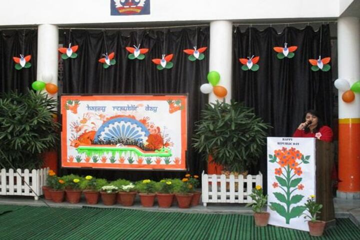Meerut Public Girls School-Republic day