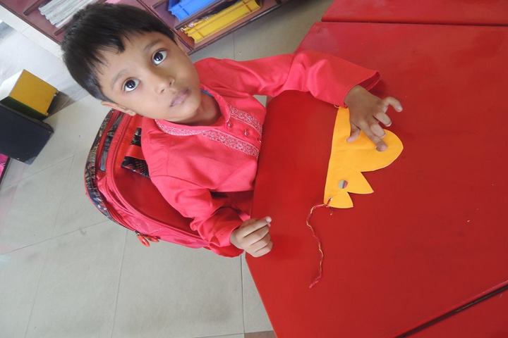 Miet Public School-Rakhi Making