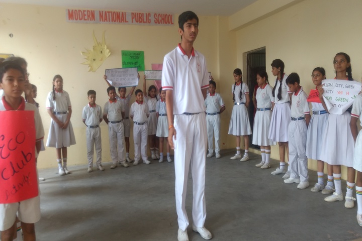 Modern National Public School-Eco-club Activity