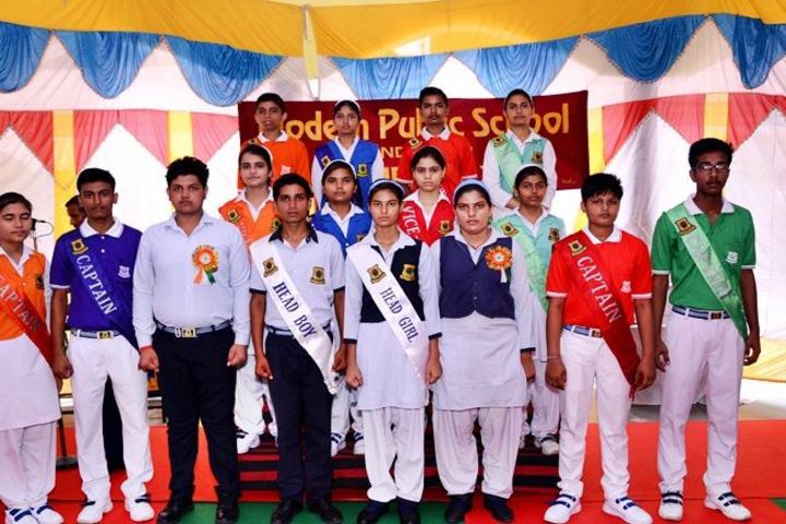 Modern Public School-Investiture Ceremony