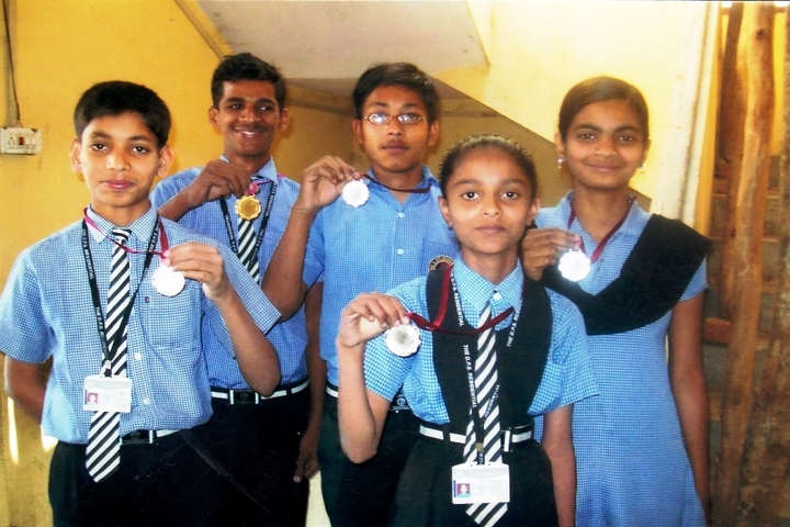 The Divine Public School-Medals
