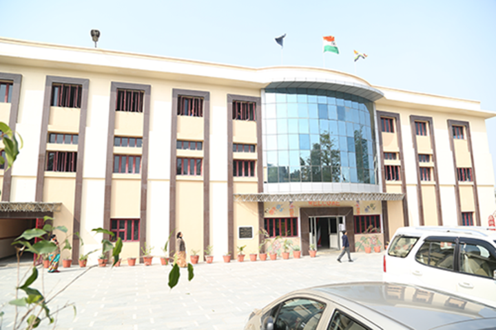 Modern School-Campus View