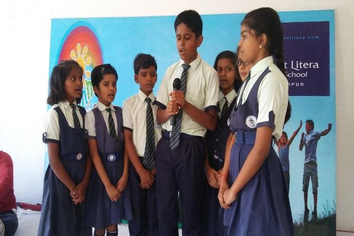 Mount Litera Zee School-Singing Activity