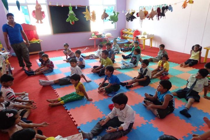 Mount Litera Zee School-Yoga Activity
