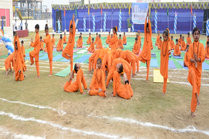 The Tribhuvan School-Yoga Activity