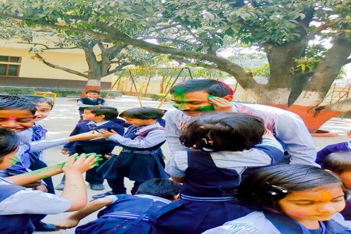 N S Children Academy-Holi Celebrations