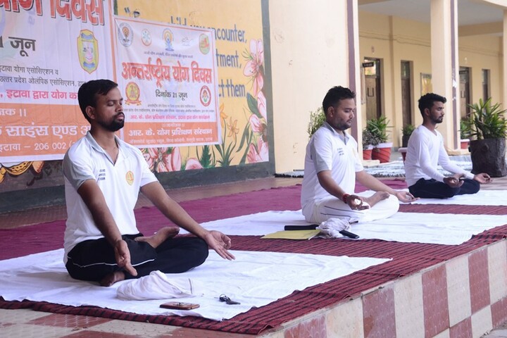 Narayan College Of Science And Arts-Yoga Activity