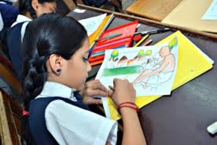Narayani Challenger Convent School-Drawing Activity