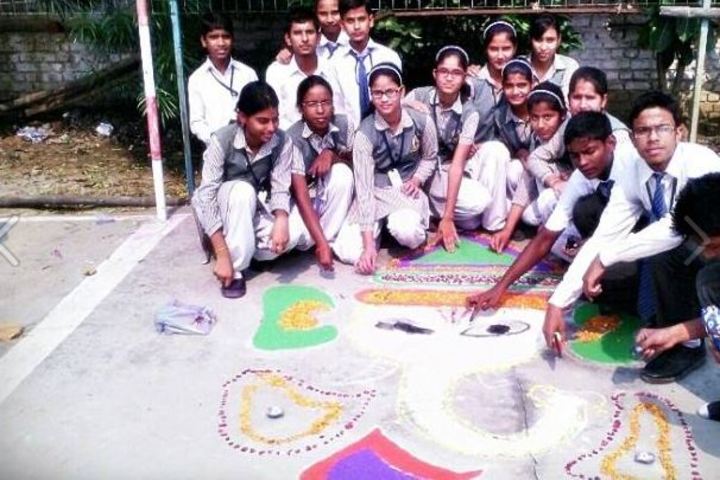 Nation Public School-Rangoli Competition