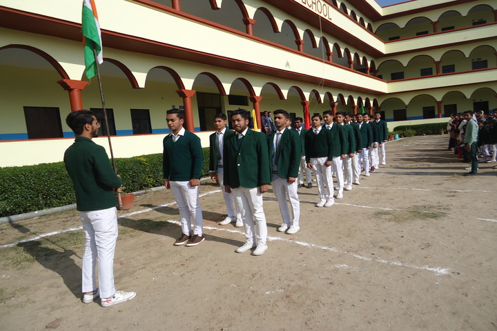 National Public School-Flag Marg