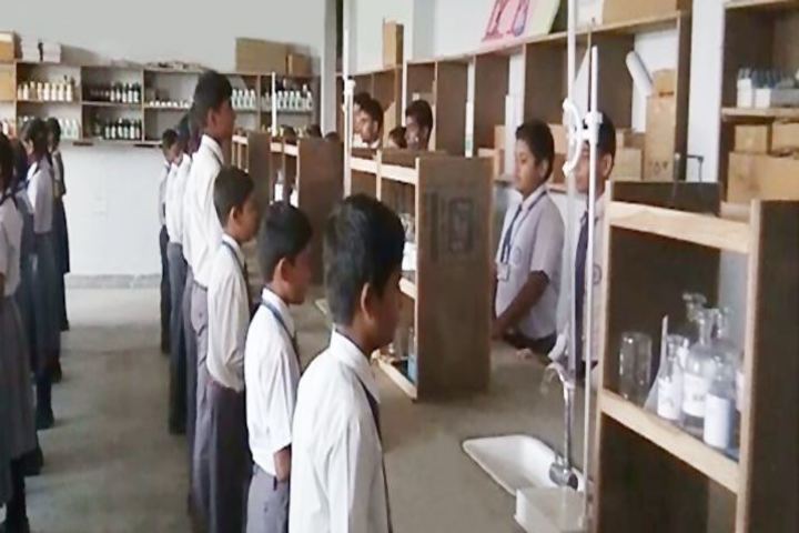 Nav Jeevan Mission School - Chemistry lab