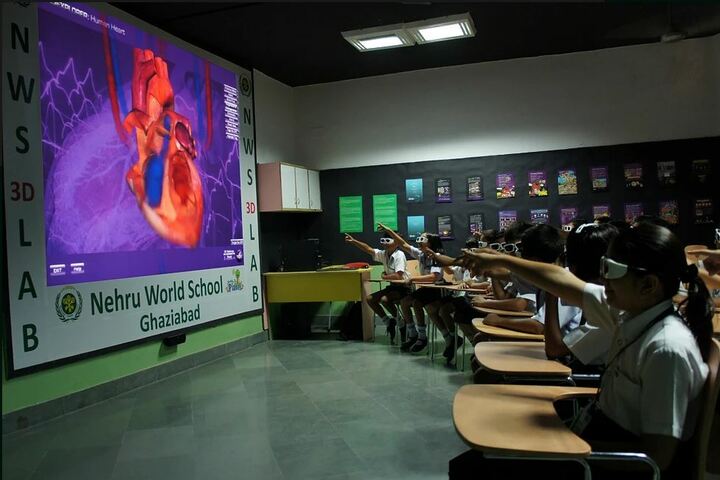 Nehru World School-3D lab