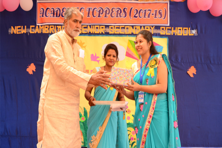 New Cambridge Senior Secondary School-Academic Topper