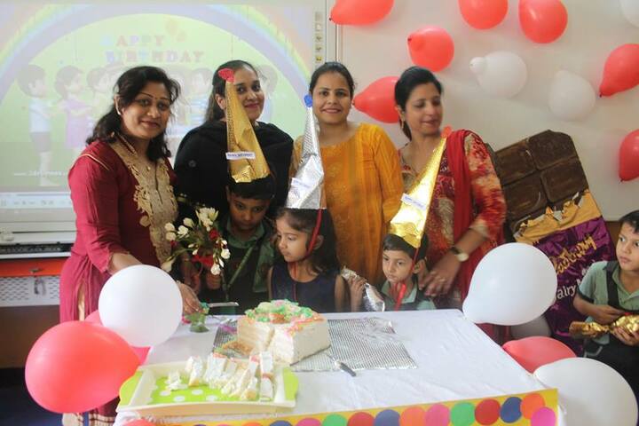 New Rainbow Public School-Birthday celebrations