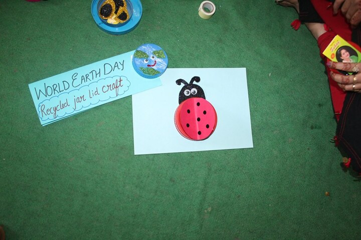 New Rainbow Public School-Worls earth day celebrations