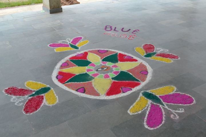 Nibodhita Vidhya Mandir-Rangoli