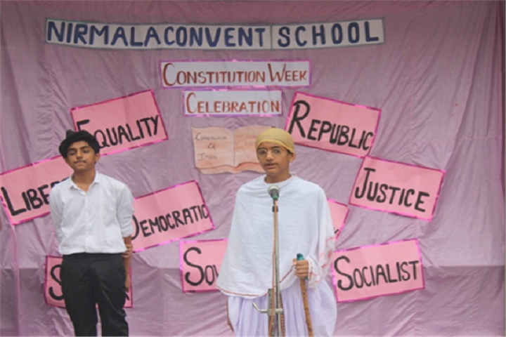 Nirmala Convent School- Constitution Week Celebration