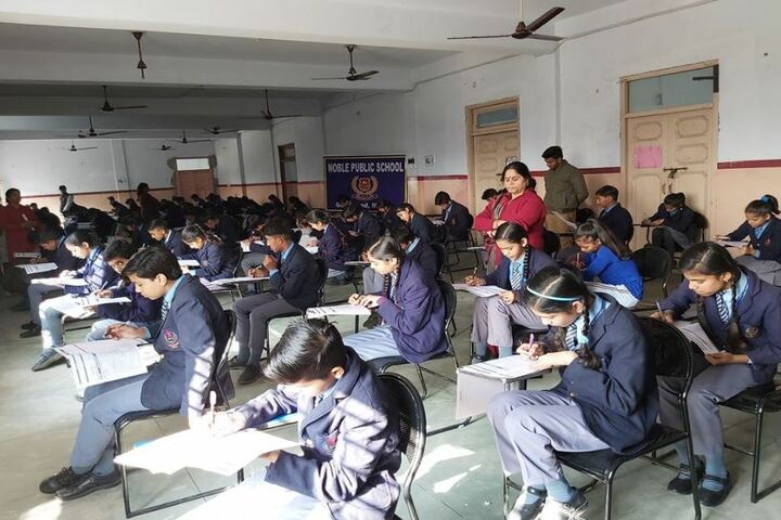 Noble Public School-Exam Hall