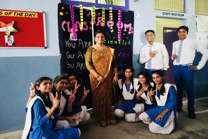 Parvez Khan Sajida Public School - Door Decoration