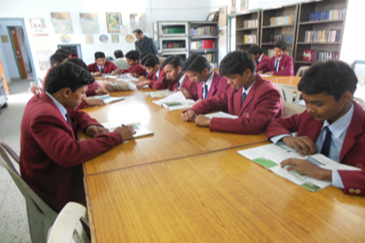 Vidya Vihar Residential School-Library