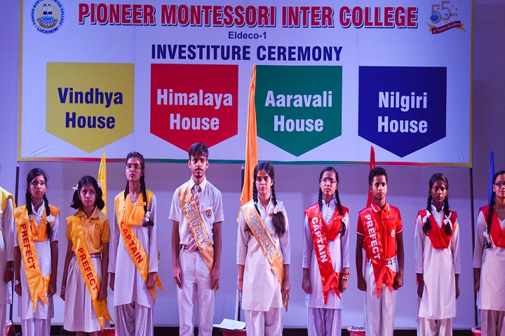 Pioneer Montessori Inter College-Investiture Ceremony
