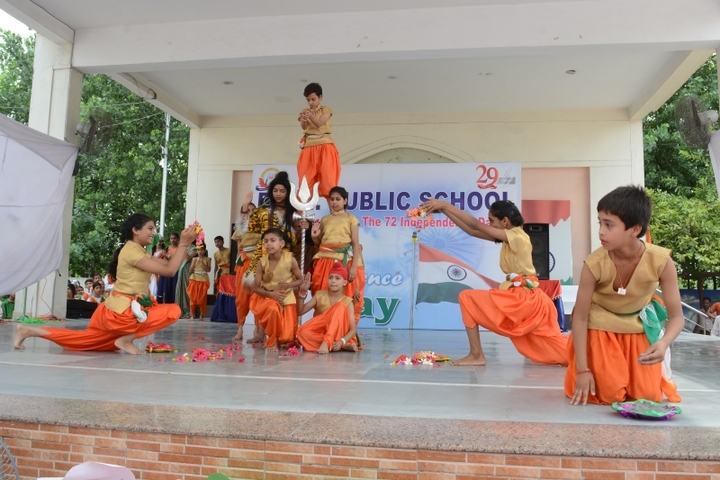 R A N Public School-Independence day Celebration