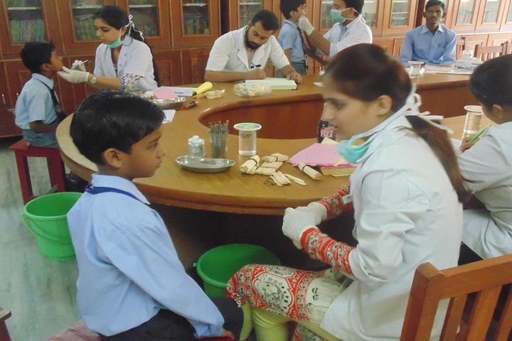 R N International Public School-Health Checkup