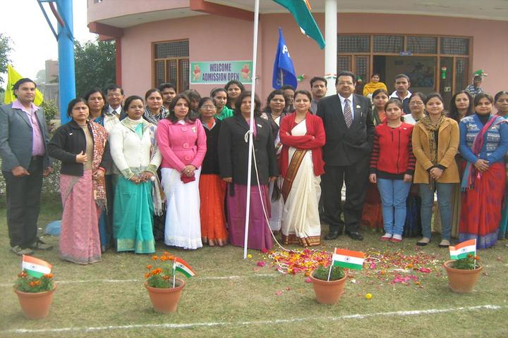 R N International Public School-Flag Hosting