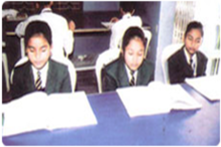 R N Tagore Senior Secondary School-Library