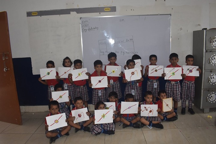 Radha International Academy-Rakhi Making Competition