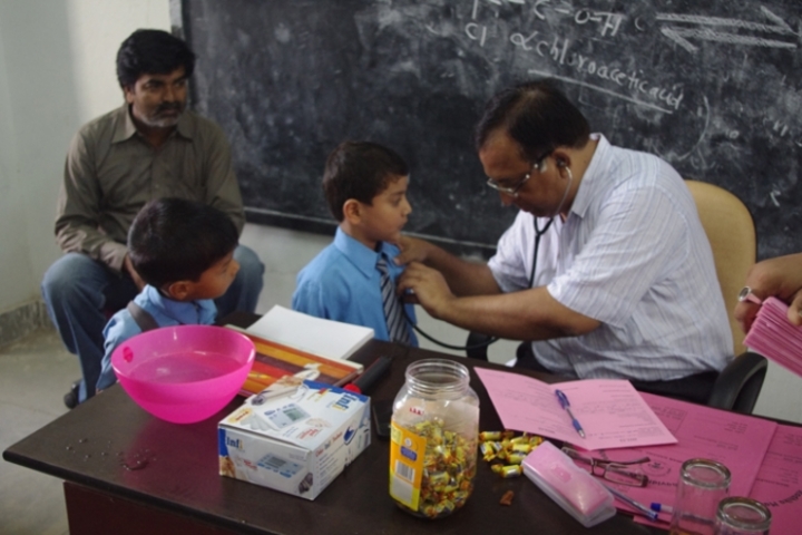 Radhika Senior Secondary School-Annual Health Camp