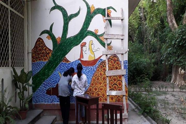 Rajghat Besant School art