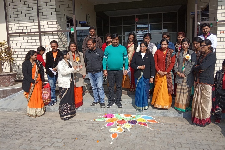 Rose Valley Public School-Rangoli Competition