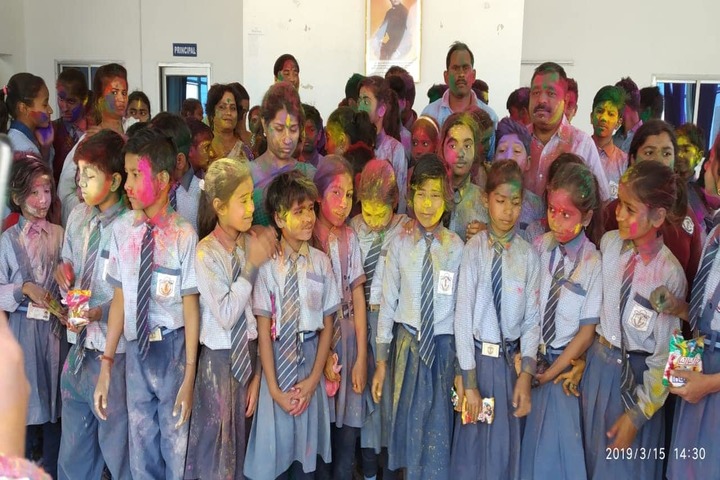 Royal Public School-holi celebration
