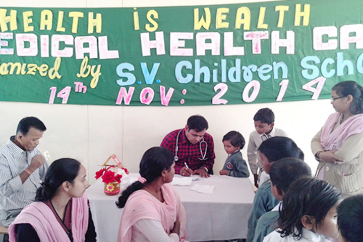 S V Children School-Medical Checkup