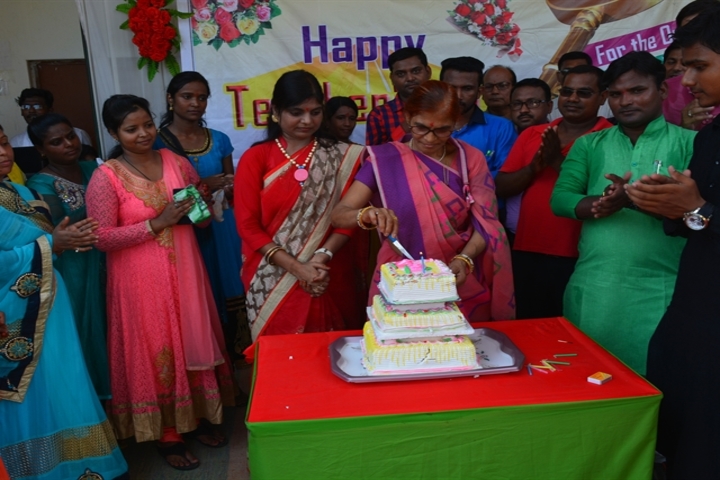 Sacred Heart School-Teachers day