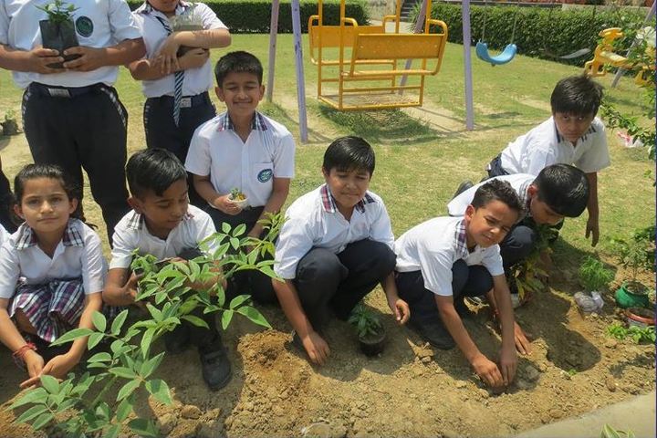 Sanskar World School-Earth day