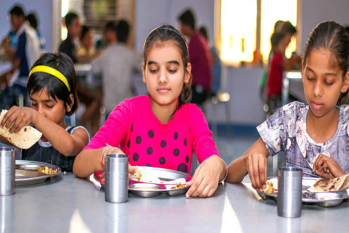 Sanskriti Sanskar Public School- Hostel food